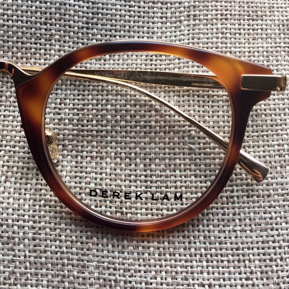 Derek Lam Gold Tortoise Glasses 281 Japan Japanese - Picture 3 of 7